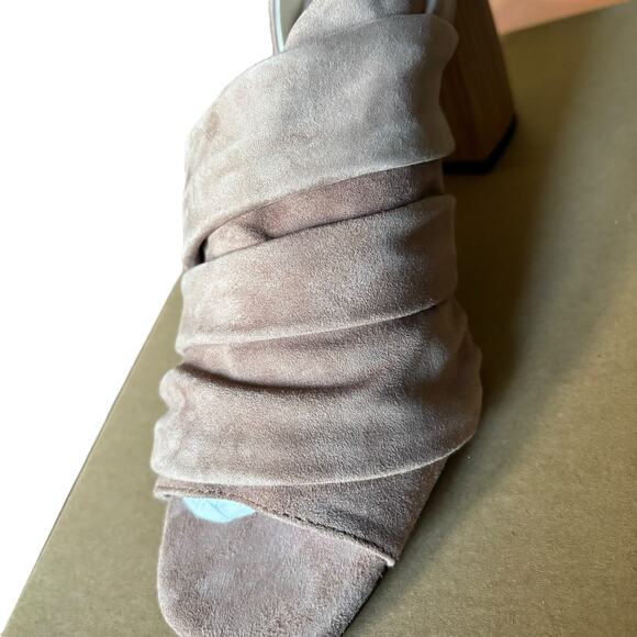 Sanctuary Regal Slouchy Asymmetric Sandal Desert Taupe Size 9M NEW IN BOX - Picture 5 of 8
